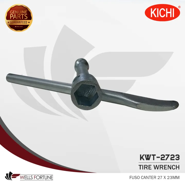 KICHI TIRE WRENCH 27MM X 23MM FUSO CANTER