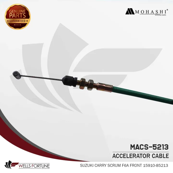 SUZUKI CARRY SCRUM F6A FRONT 92″ MOHASHI ACCELERATOR CABLE 15910-85213
