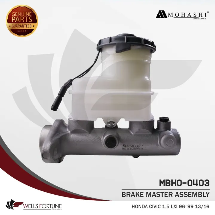 HONDA CIVIC 1.5 LXI 1996 – 1999 BRAKE MASTER ASSEMBLY 46100-S04-A03 13/16″ MOHASHI (1PC)
