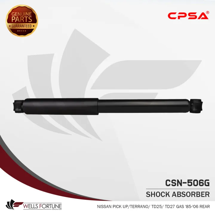 NISSAN PICK UP TERRANO TD25 TD27 2WD FRONTIER 1985 – 1998 GAS FRONT 343342 CPSA SHOCK ABSORBER (1PC)