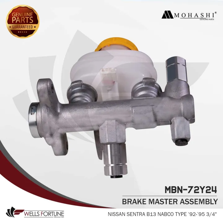 NISSAN SENTRA B13 NABCO TYPE 1992 – UP BRAKE MASTER ASSEMBLY 46010-72Y24  3/4″ MOHASHI (1PC)