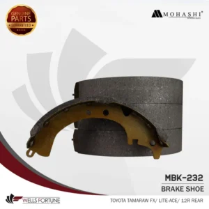 TOYOTA TAMARAW FX / LITE-ACE 12R REAR MOHASHI BRAKE SHOE (4 PCS)