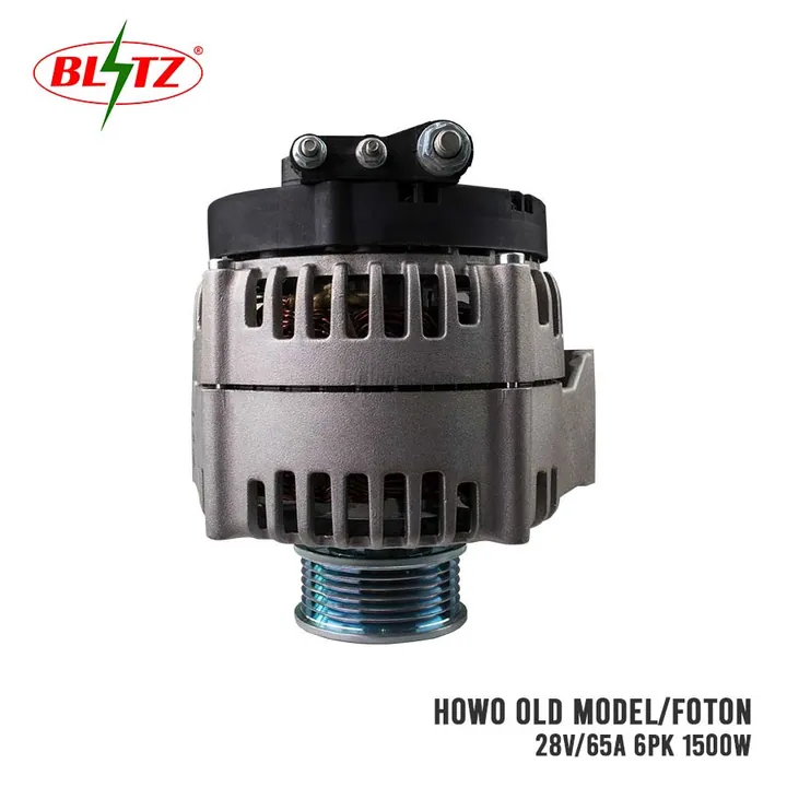 HOWO OLD MODEL FOTON ALTERNATOR ASSEMBLY 28V / 65A  6 PULLEY 1500W VG1560090011 BLITZ