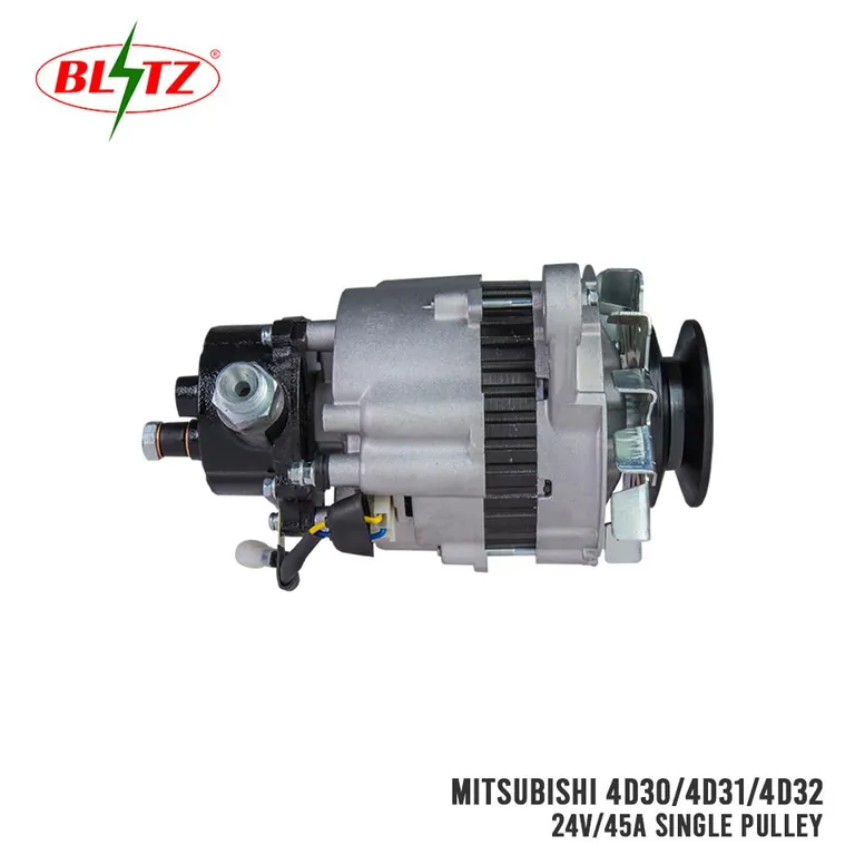 MITSUBISHI FUSO 4D30 4D31 4D32 ALTERNATOR ASSEMBLY 24V / 45A SINGLE PULLEY BLITZ