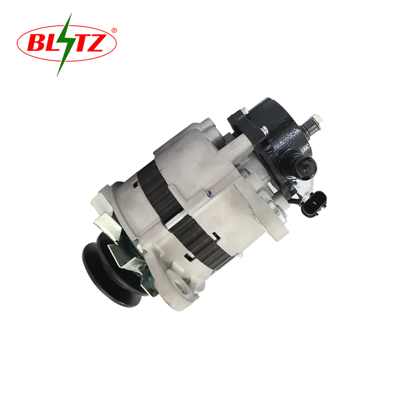 MITSUBISHI 6D14 6D15 ALTERNATOR ASSEMBLY WITH PUMP 24V / 45A DOUBLE PULLEY BLITZ