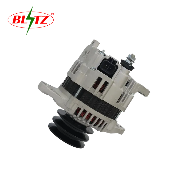 NISSAN  TD-25 BD25 FRONTIER QD32 ALTERNATOR ASSEMBLY 12V / 60A TWO PULLEY BLITZ