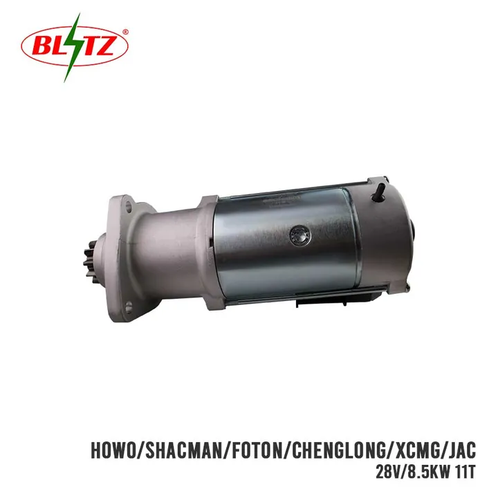 HOWO SHACMAN FOTON CHENGLONG XCMG JAC STARTER ASSEMBLY 28V 8.5KW (11 TEETH) BLITZ