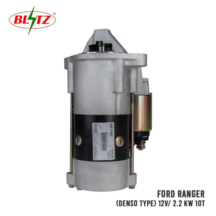 FORD RANGER STARTER ASSEMBLY DENSO TYPE 12V 2.2 KW (10 TEETH) BLITZ