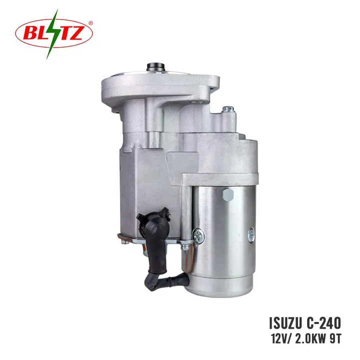 ISUZU C-240 STARTER ASSEMBLY 12V 2.0KW (9 TEETH) BLITZ