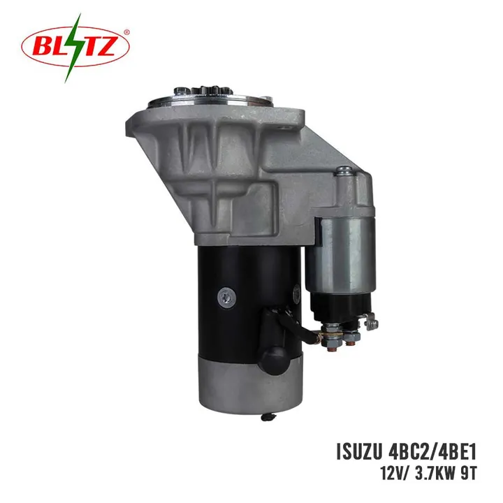 ISUZU 4BC2 4BE1 STARTER ASSEMBLY 12V 3.7KW (9 TEETH) BLITZ