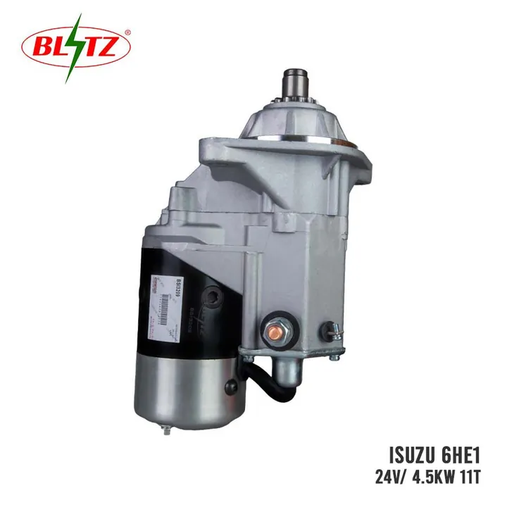 ISUZU 6HE1 STARTER ASSEMBLY 24V 4.5KW (11 TEETH) BLITZ