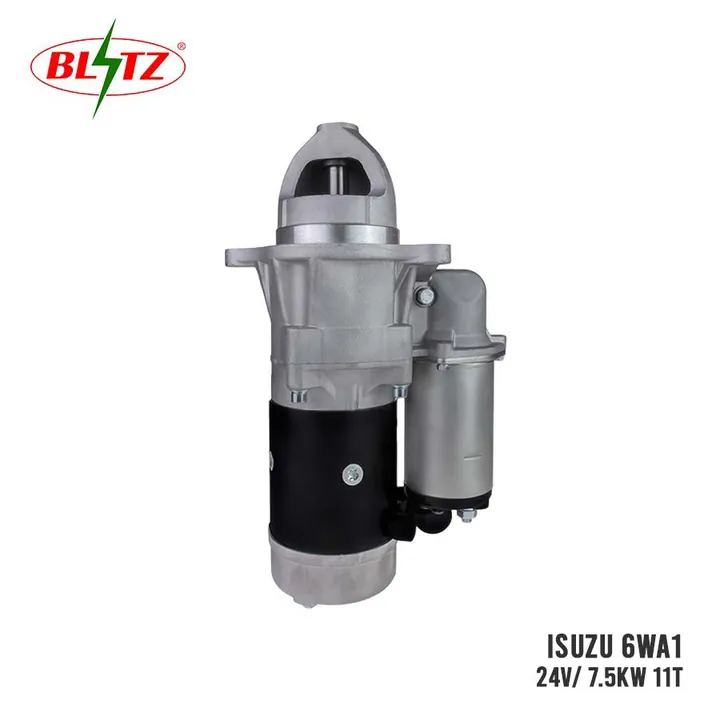 ISUZU 6WA1 STARTER ASSEMBLY 24V 7.5KW (11 TEETH) BLITZ