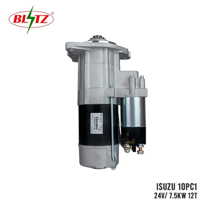 ISUZU 10PC1 STARTER ASSEMBLY 24V 7.5KW (12 TEETH) BLITZ
