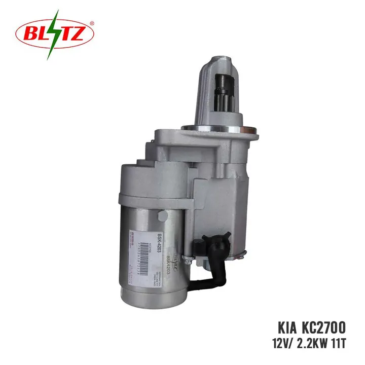 KIA KC2700 STARTER ASSEMBLY 12V 2.2KW (11 TEETH) BLITZ