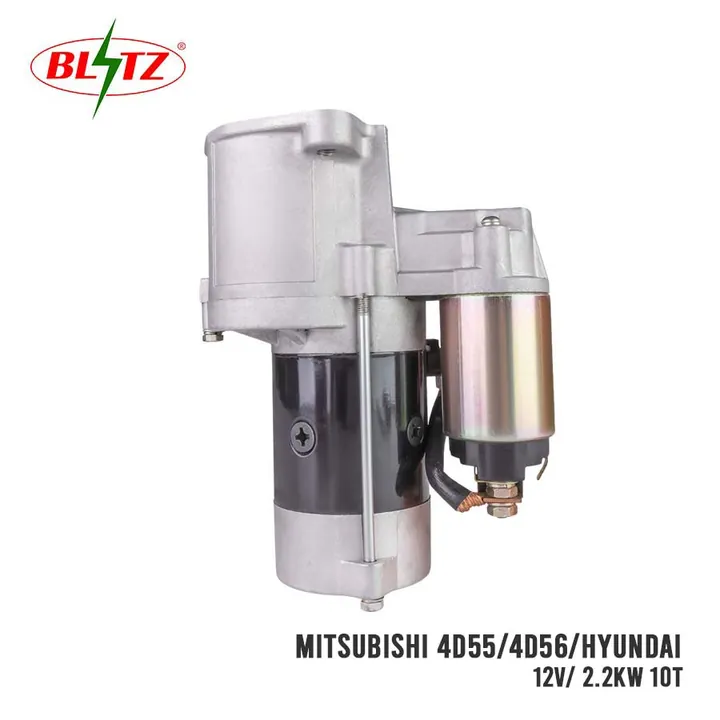MITSUBISHI 4D55 4D56 HYUNDAI STARTER ASSEMBLY 12V 2.2 KW (10 TEETH) BLITZ