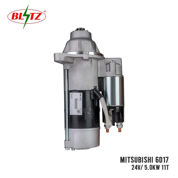 MITSUBISHI 6D17 STARTER ASSEMBLY 24V 5.0KW (11 TEETH) BLITZ