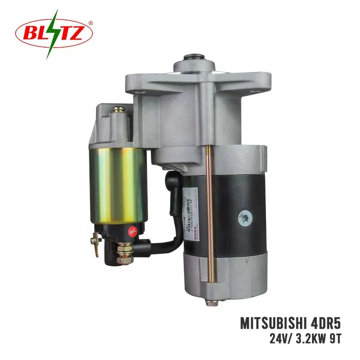 MITSUBISHI 4DR5 STARTER ASSEMBLY 24V 3.2KW (9 TEETH) BLITZ