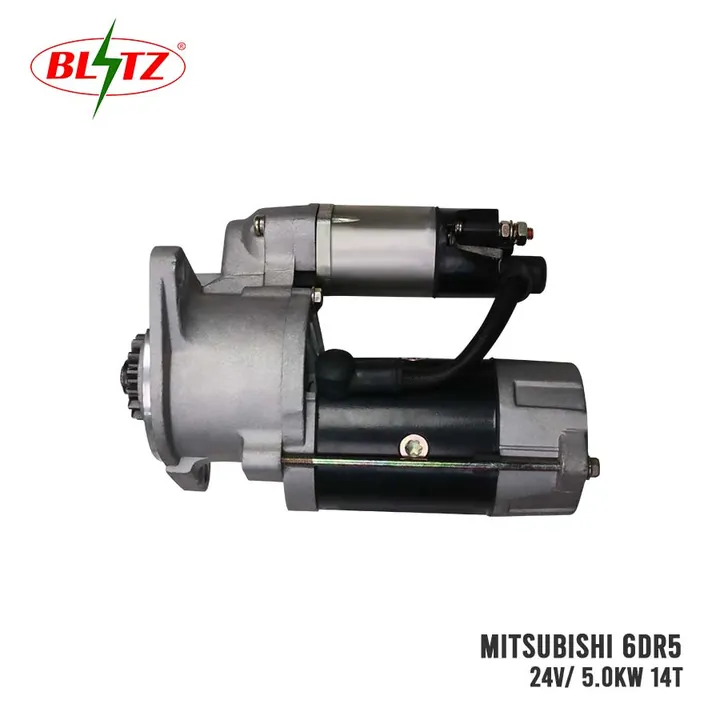 MITSUBISHI 6DR5 STARTER ASSEMBLY 24V 5.0KW (14 TEETH) BLITZ