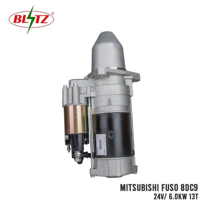 MITSUBISHI FUSO 8DC9 STARTER ASSEMBLY 24V 6.0KW (13 TEETH) BLITZ