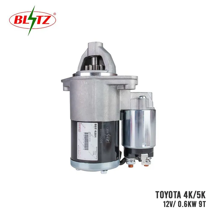 TOYOTA 4K 5K STARTER ASSEMBLY 12V 0.6KW (9 TEETH) BLITZ