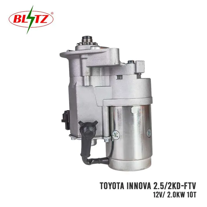 TOYOTA INNOVA 2.5 2KD-FTV STARTER ASSEMBLY 12V 2.0KW (10 TEETH) BLITZ