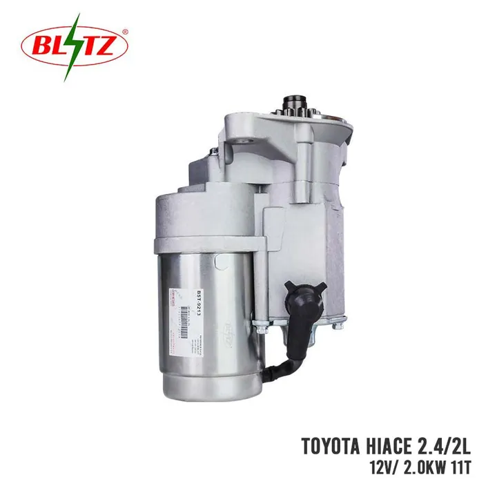 TOYOTA HIACE 2.4 2L STARTER ASSEMBLY 12V 2.0KW (11 TEETH) BLITZ