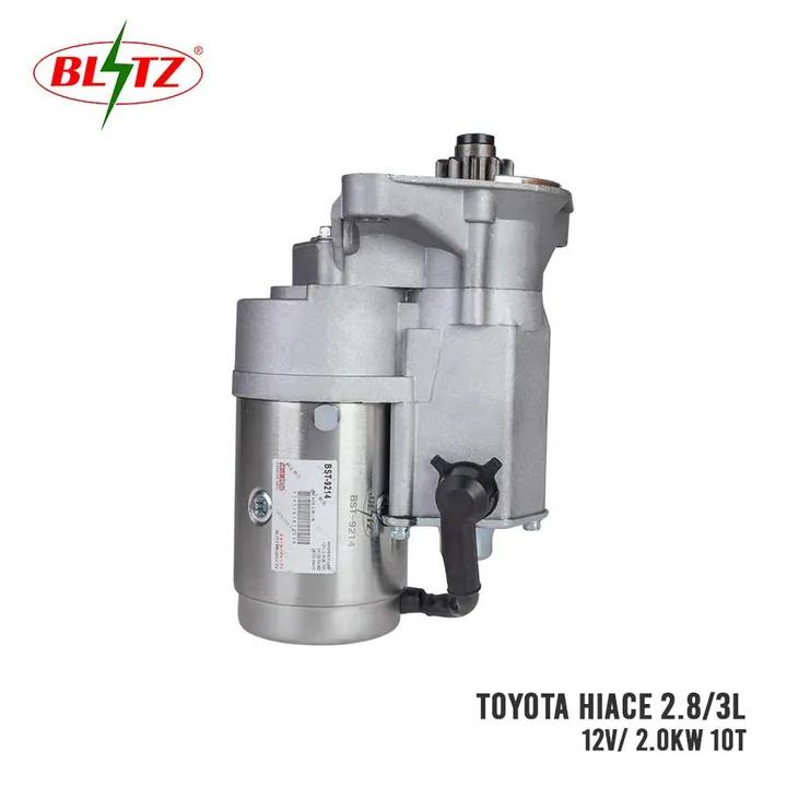TOYOTA HIACE 2.8 3L STARTER ASSEMBLY 12V 2.0KW (10 TEETH) BLITZ