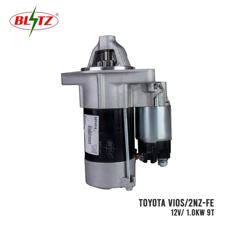 TOYOTA VIOS 2NZ-FE STARTER ASSEMBLY 12V 1.0KW (9 TEETH) BLITZ