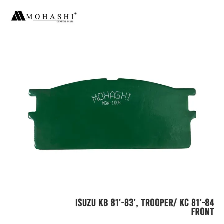 ISUZU PICKUP KB TROOPER KC 81′-84′ FRONT BRAKE PADS MOHASHI (4 PCS)