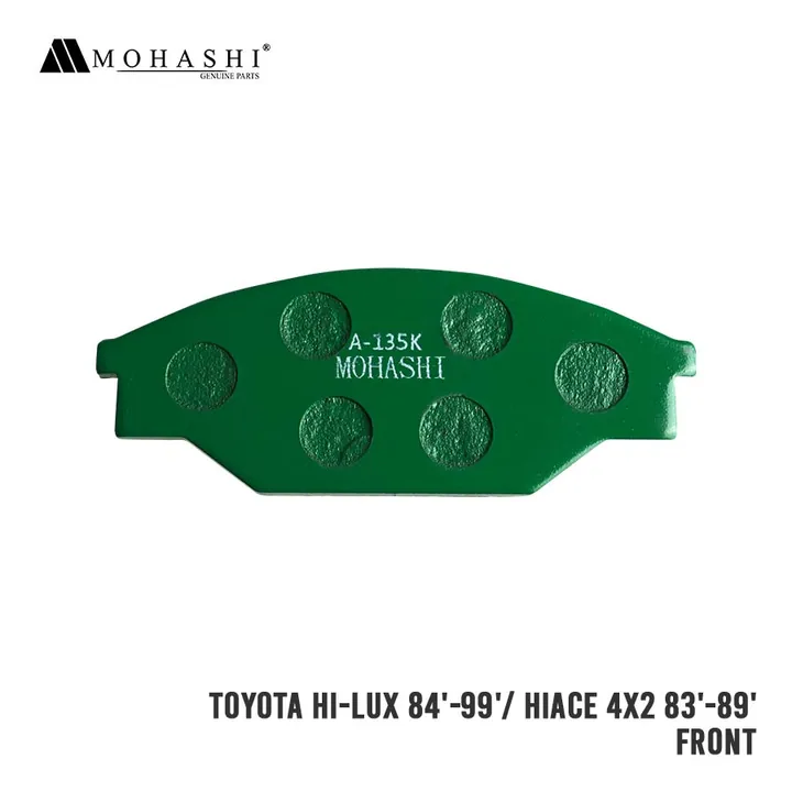 TOYOTA HI-LUX HIACE 1984 – 1999 FRONT BRAKE PADS MOHASHI (4 PCS)