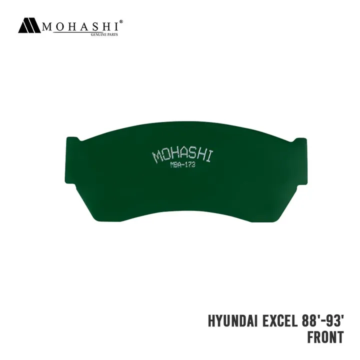 HYUNDAI EXCEL 1988- 1993 FRONT BRAKE PAD MOHASHI (4 PCS)