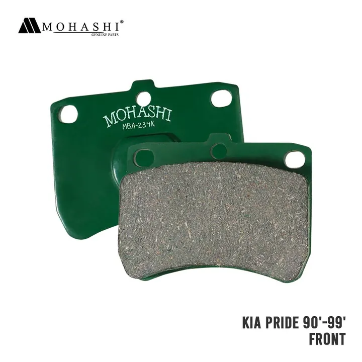 KIA PRIDE 1990 - UP FRONT BRAKE PADS MOHASHI (4 PCS) - Image 4