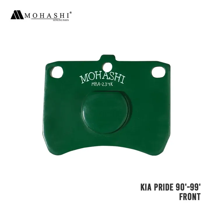 KIA PRIDE 1990 – UP FRONT BRAKE PADS MOHASHI (4 PCS)