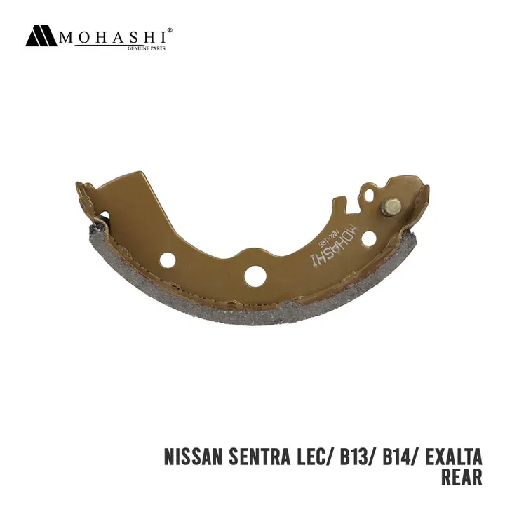 NISSAN SENTRA LEC B13 B14 EXALTA REAR BRAKE SHOE MOHASHI MBK-185 (4 PCS)