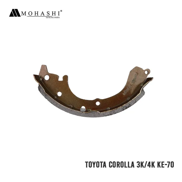 TOYOTA COROLLA 3K 4K KE-70 REAR BRAKE SHOE MOHASHI MBK-203 (4 PCS)