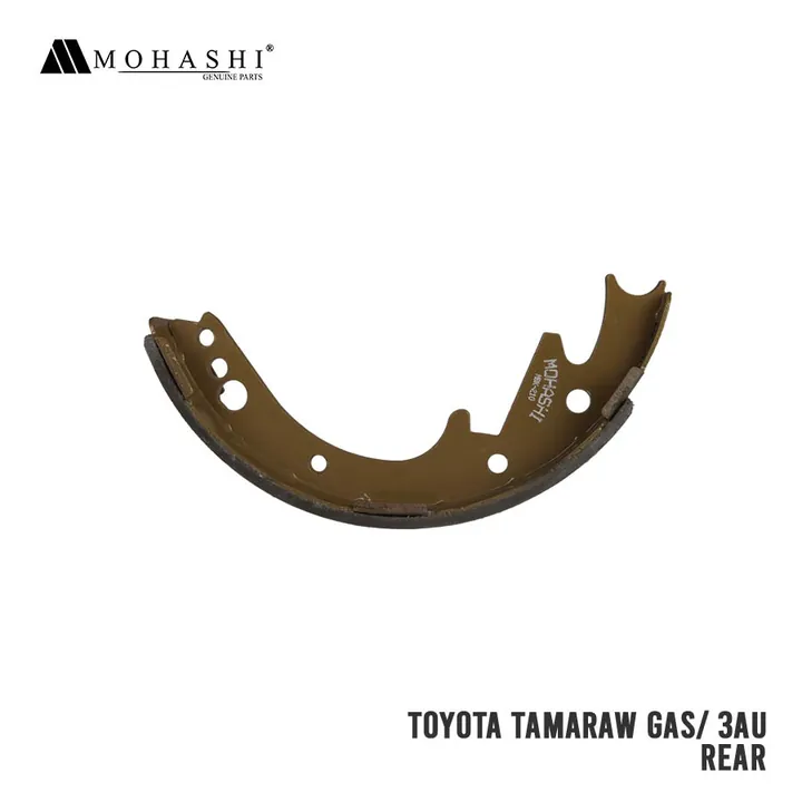 TOYOTA TAMARAW GAS  3AU REAR BRAKE SHOE MOHASHI MBK-210 (4 PCS)