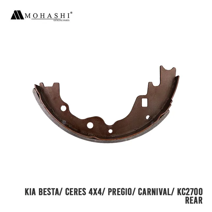 KIA BESTA  KIA CERES 4X4 PREGIO CARNIVAL KIA KC2700 REAR BRAKE SHOE MOHASHI MBK-349 (4 PCS)