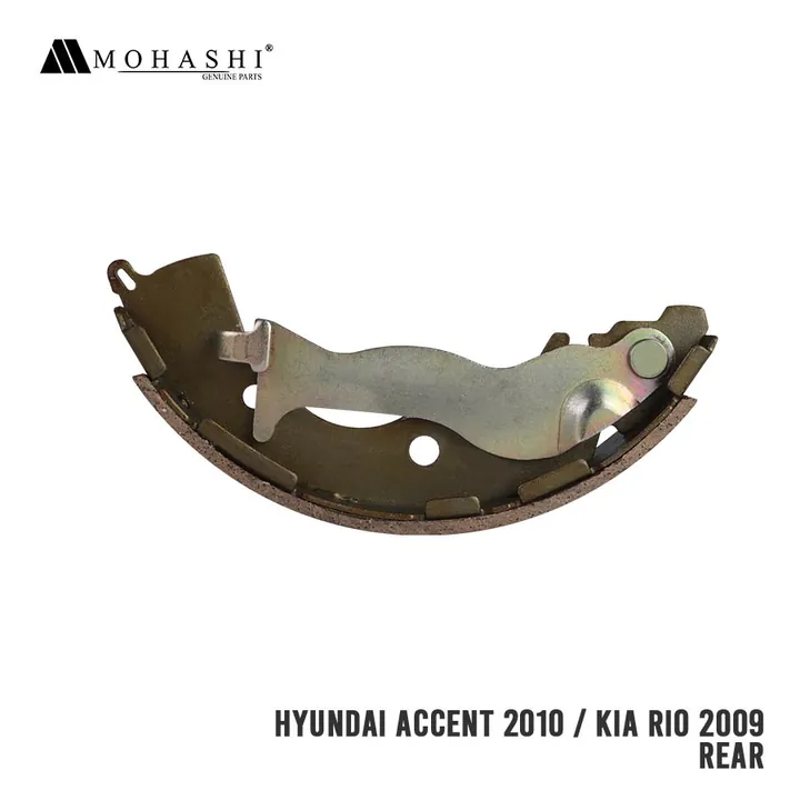 HYUNDAI ACCENT 2010  KIA RIO 2009 REAR BRAKE SHOE MOHASHI MBK-8890 (4 PCS)