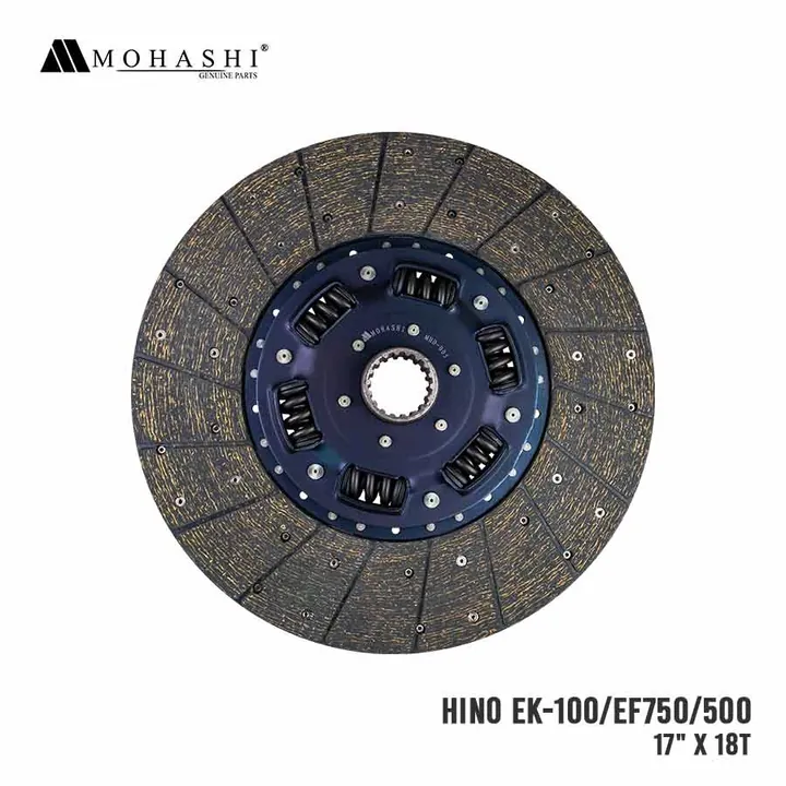 HINO EK-100 EF750 500 CLUTCH DISC 17 INCHES  x 18 TEETH REF. HND-005 MOHASHI