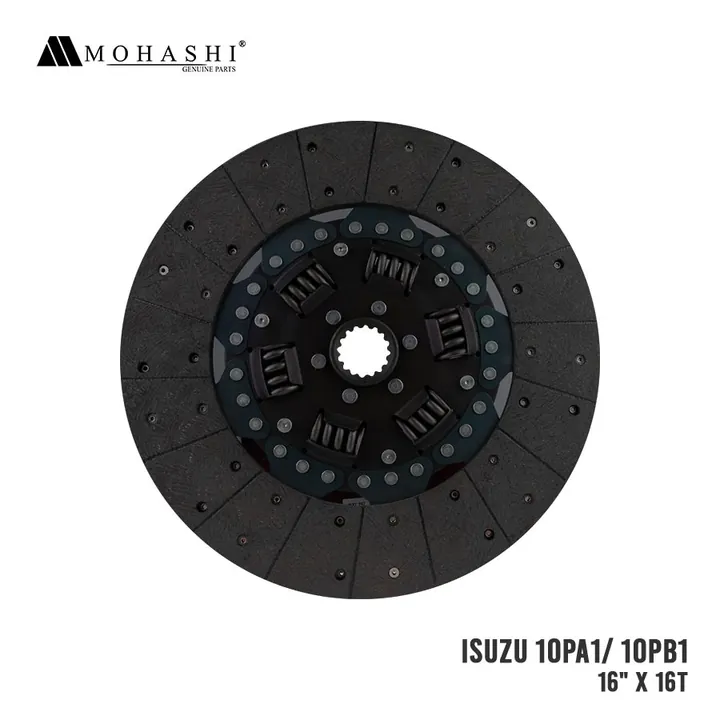 ISUZU 10PA1 10PB1 CLUTCH DISC 16 INCHES x 16 TEETH REF. ISD-008S MOHASHI