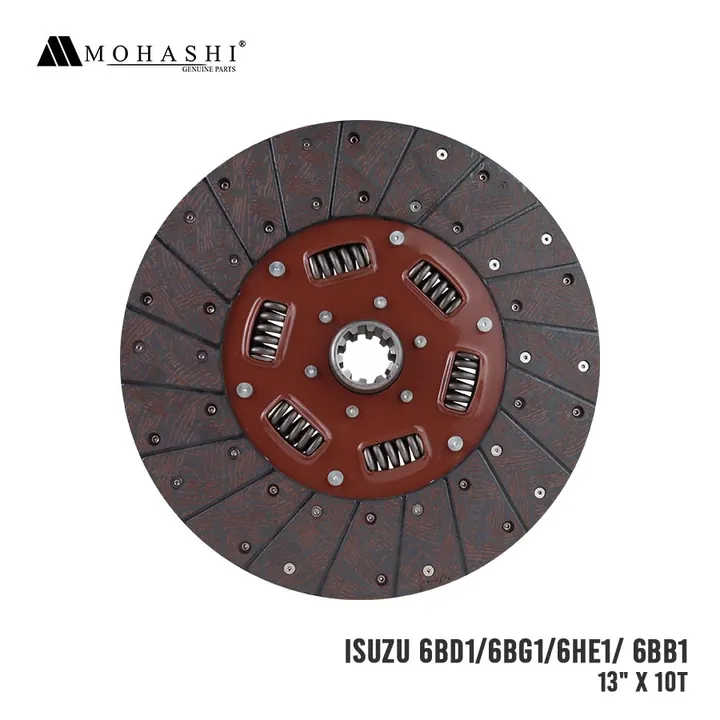ISUZU 6BD1 6BG1 6HE1 6BB1 CLUTCH DISC 13 INCHES x 10 TEETH REF. ISD-019 MOHASHI