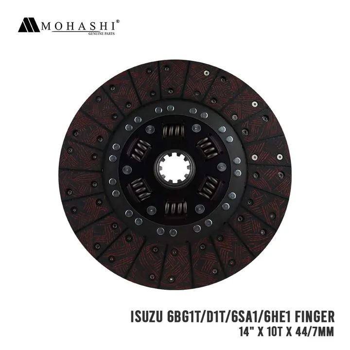 ISUZU 6BG1T D1T 6SA1 6HE1 FINGER CLUTCH DISC 8 INCHES x 20 TEETH REF ISD-055U MOHASHI