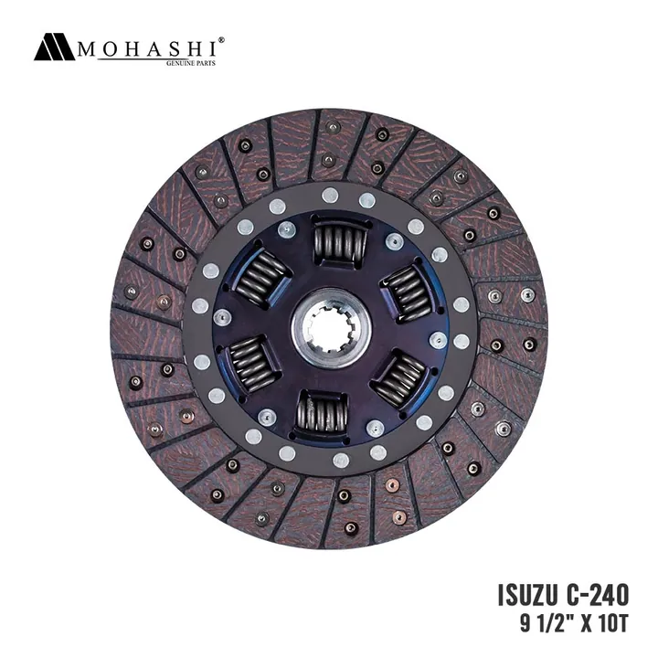 ISUZU C-240 CLUTCH DISC 9 ½ INCHES x 10 TEETH REF. ISD-057 / SA-282 / MID-282 MOHASHI