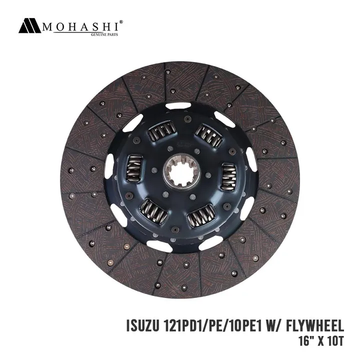 ISUZU 12PD1 10PE1 WITH FLYWHEEL CLUTCH DISC 16 INCHES x 10 TEETH REF. ISD-067 MOHASHI