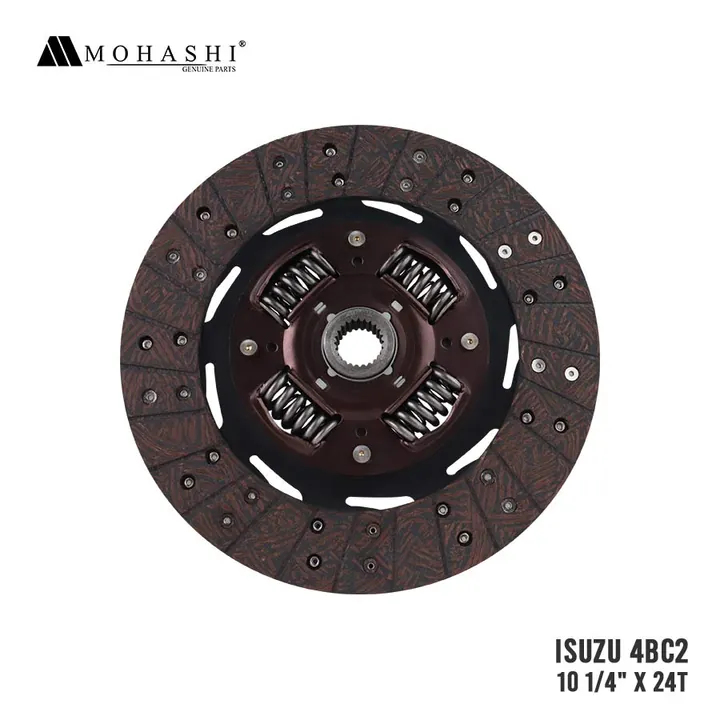 ISUZU 4BC2 CLUTCH DISC 10 ¼ INCHES x 24 TEETH MOHASHI