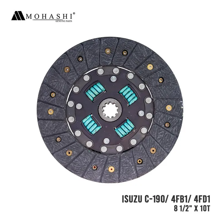 ISUZU C-190 4FB1  4FD1 CLUTCH DISC 8 ½ INCHES x 10 TEETH REF. SA-296 / ISD-116 MOHASHI