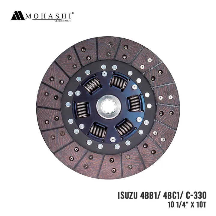 ISUZU 4BB1 4BC1 C-330 CLUTCH DISC 10 ¼ INCHES x 10 TEETH REF. DG-012 / ISD-123U MOHASHI