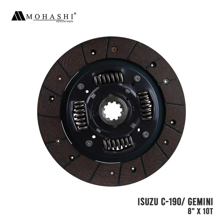 ISUZU C-190 GEMINI CLUTCH DISC 8 INCHES x 10 TEETH REF. SA-286 / ISD-124 MOHASHI