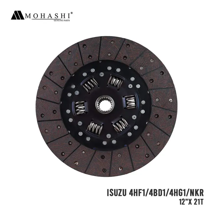 ISUZU 4HF1 4BD1 4HG1 NKR CLUTCH DISC 12 INCHES x 21 TEETH REF. ISD-134 MOHASHI