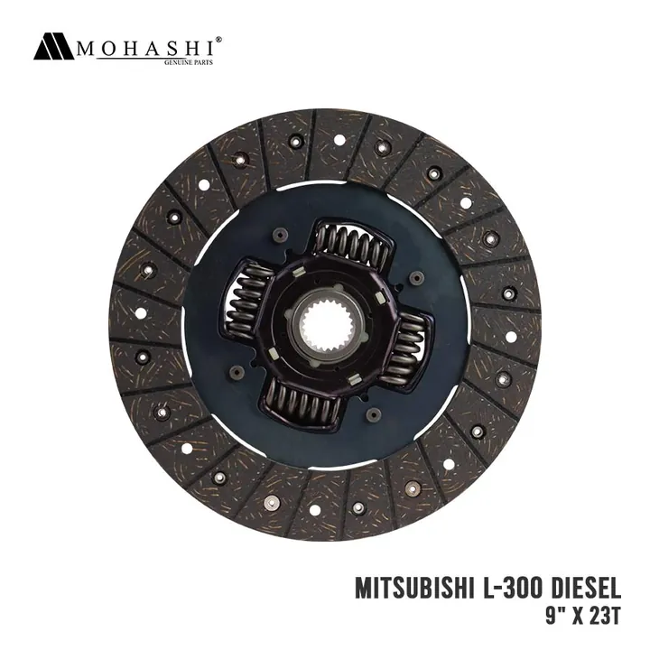 MITSUBISHI L-300 DIESEL CLUTCH DISC 9 INCHES x 23 TEETH REF. MD802131 MOHASHI